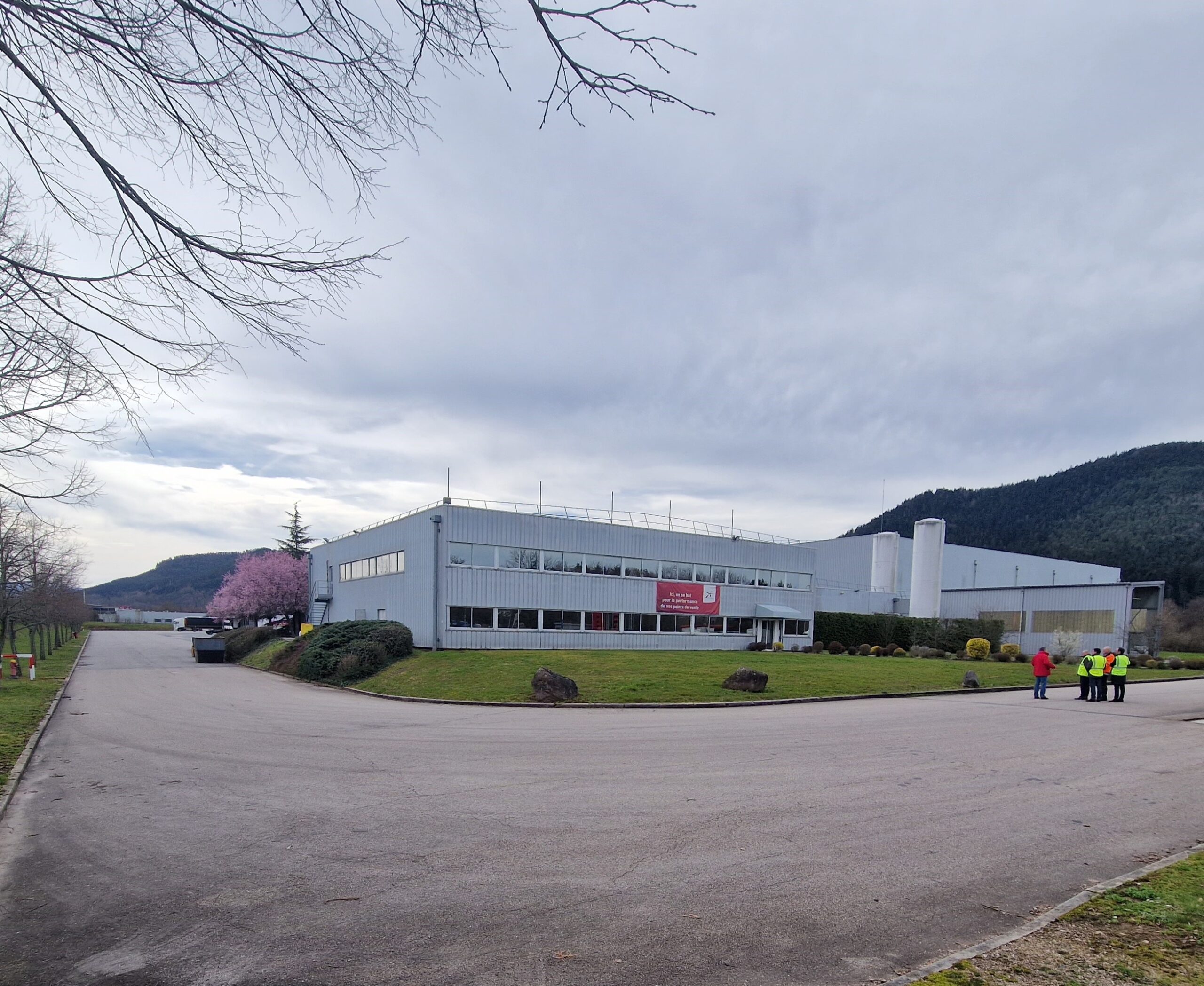 Centre logistique Lucart à Saint-Dié-des-Vosges
